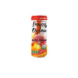 Langers Organic Flavored Sparkling Water, Blood Orange, 12 Ounce (Pack of 8)