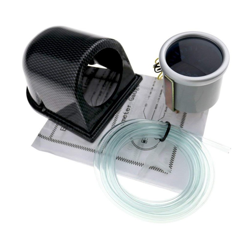 2 Inch (52mm) LED Digital Turbo Boost Pressure Pointer Gauge