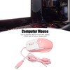 Wired Mouse Ergonomic Streamlined Cool RGB Optical Sensor Gaming Mechanical
