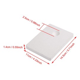 Firebrick Jewelry Tool Insulating, Flint Insulation Flint for Melting Welding Thermal, Compact, Lightweight, Flint, Welding, Jewellery Welding