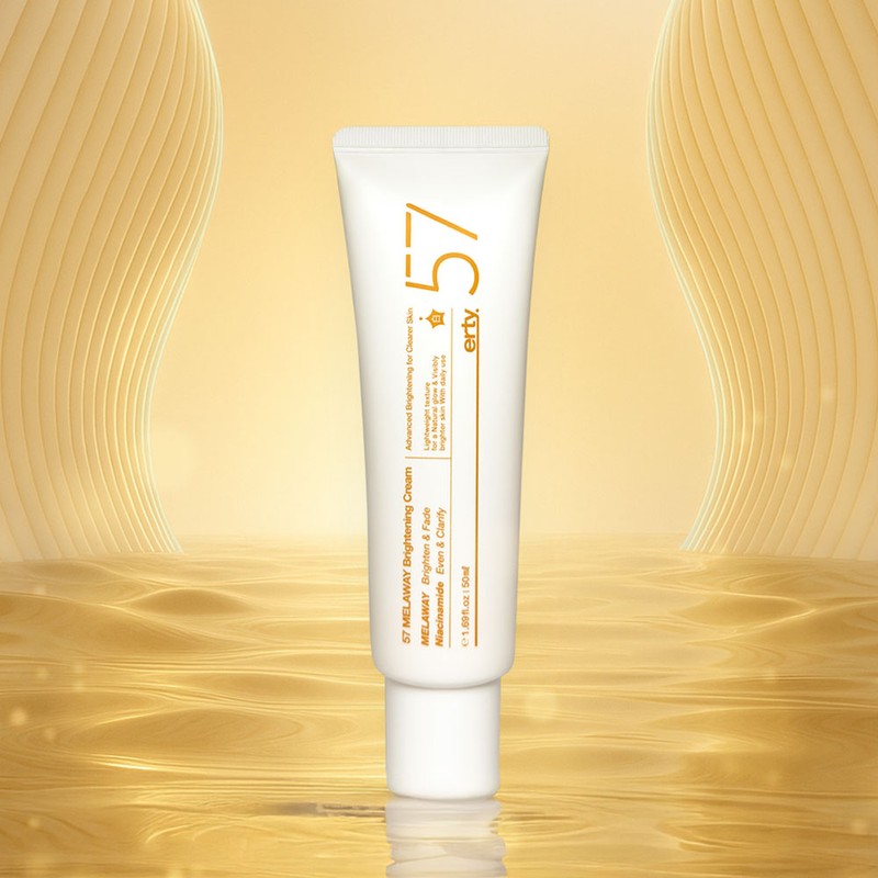 Erti 57 Whitening Cream Melaway Brightening Cream 50ml Improves freckles,