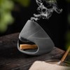 MrMrKura Palo Santo Holder Ceramic Incense Burner Holder Sage Holder