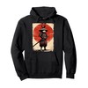 Samurai Rabbit Warrior Japanese Tradition Aesthetic Pullover Hoodie