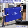 SaveAMatt Mattress Bags for Moving 2 Pack - Extra Thick