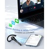 Ngsod Bluetooth Headset V5.4, Bluetooth Earpiece with 500mAh Charging Case,