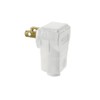 Leviton 15 Amp, 125 Volt 2-Pole 2-Wire, Non-Polarized Angle Plug,