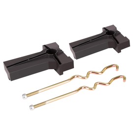 10L0L 8V Battery Hold Down Plate with Rods Kit for Club Car Precedent 2008.5-up Golf Cart, OEM#103374801 103357701