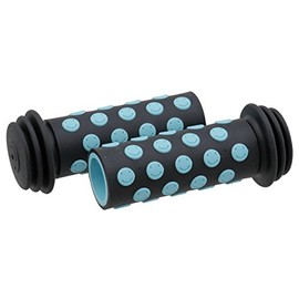 I Live Kids Bicycle Handlebar Grip, Smile Face, Set of Left and Right Grips