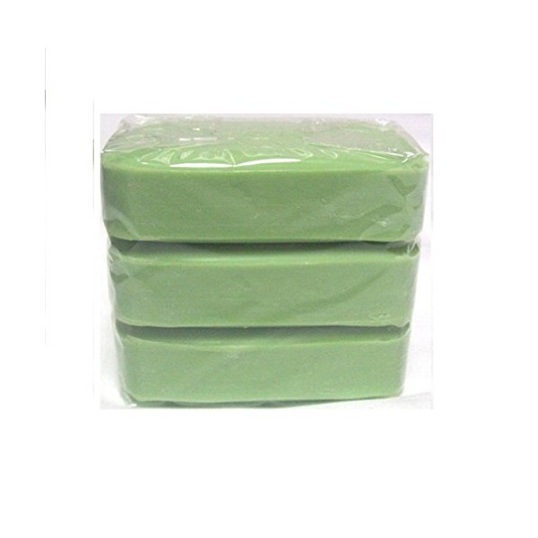 3 Bars Green Household Soap