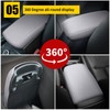 AOMSAZTO Grey Armrest Console Cover for Civic 2012-2015 Honda Middle