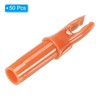 PATIKIL Archery Arrow Nocks 6.2mm 0.244", 50 Pack Insert Arrow