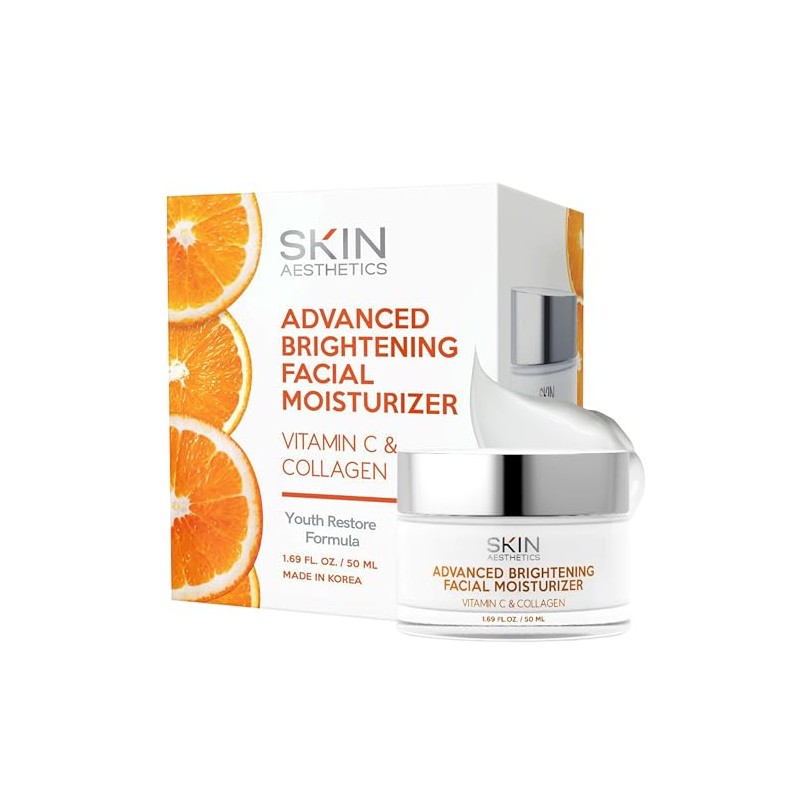 Vitamin C and Collagen Daily Face Moisturizer - Reduce Fine
