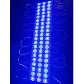 AC 110V LED Module Blue 1.5W Decorative Light for Letter Sign Advertising Signs with Tape Adhesive Backside (100pcs Pack)
