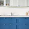 Ravinte 10 Pack Cabinet Knobs Light Blue Kitchen Cabinet Knobs