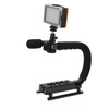 DV Bracket Stabilizer Kit Professional Handheld Video Stabilizer Grip with