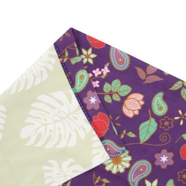 ASK-PMA2-ASF-NVY Dry Dry Cloth Towel, 32.7 x 49.2 inches (83 x 125 cm), Asian Small Flowers, Super Absorbent, Quick Drying, Photocatalyst, Lightweight, Change Towel,