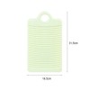 Anti Slip Hanging Washboard with Fixed Tripod Thick Plastic Washboard