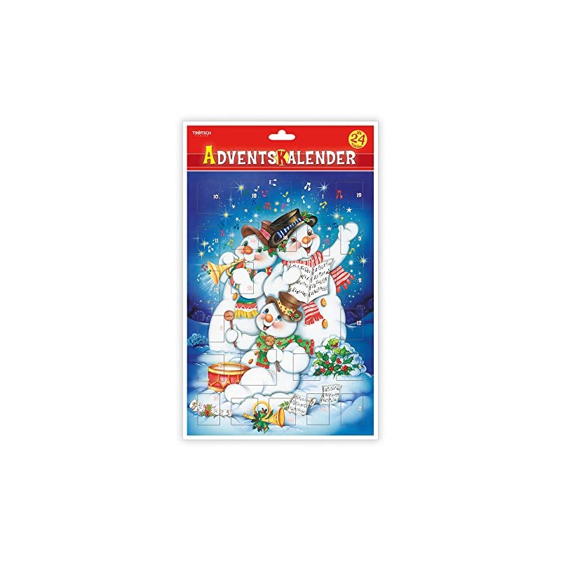 Trötsch Advent Calendar Snowman Chapel Advent Calendar with Doors