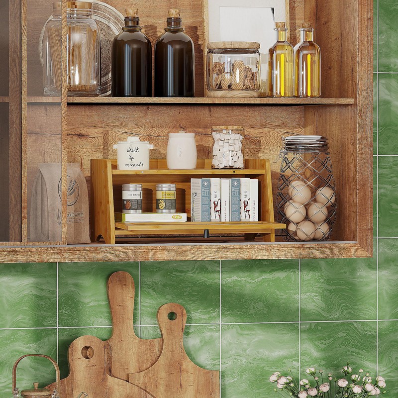 BAMBANG Bread Box for Kitchen Countertop, Bamboo Bread Box for
