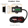 Battery Fuel Gauges for Lead-Acid, 18650, LiFePO4 Batteries, 12V-48V DC,