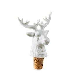 Reindeer Design Bottle Stopper
