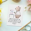 Mr. & Mrs. Panda Postcard "Bester Tierarzt - Gift, Appreciation,