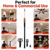 Kyxeuo Telescoping Light Bulb Changer for High Ceilings ，26FT Reach,