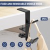 4Pcs Garland Hangers for Mantle Vertical Fireplace Adjustable Garland Hanger