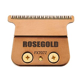 Replacement Blades Compatible with BaByliss PRO Barberology FX787 & FX726 Trimmer Blade (Rosegold)