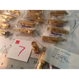 KINGS Qty. of 2 Kings Electronics gold UG-1428/U TPS-Male (3slot) to N-Female coax RF