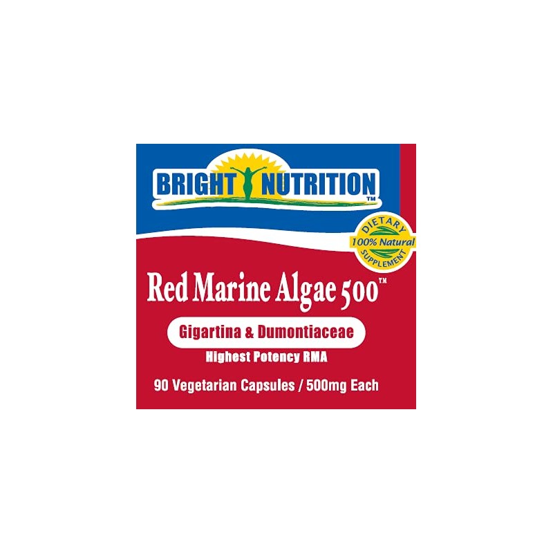 Red Marine Algae 500 - Gigartina & Dumontacea - 90