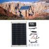 30A MPPT Solar Controller and Solar Panel Kit, 12V 24V