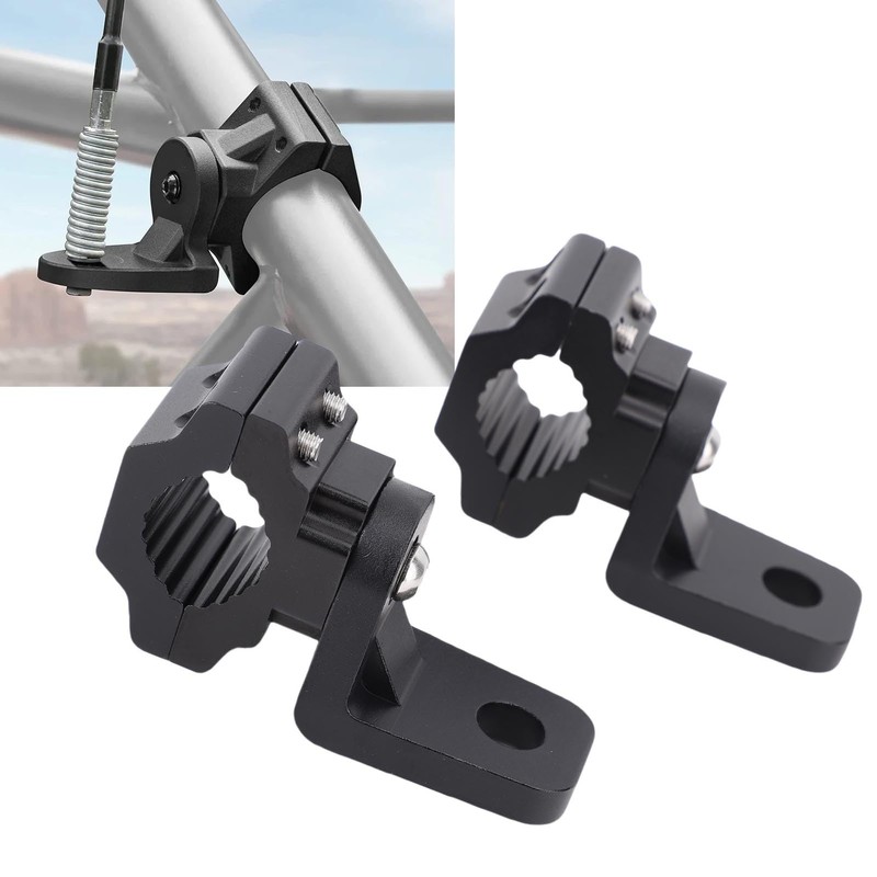 360° Roating UTV Mount Bracket for Flag LED Whip Light
