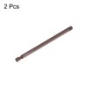 HARFINGTON 2pcs T40 Torx Bit 1/4" Hex Shank 4" Length