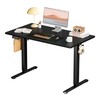 Hexago 40 x 24 Inch Electric Standing Desk, Height Adjustable