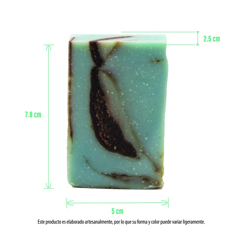 Jabón Artesanal Natural Chocomenta 100 g Bam Boo! Lifestyle