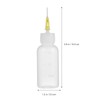 Ciieeo 6sets Glue Applicator Bottles Squeeze Dispenser Caps for Inks