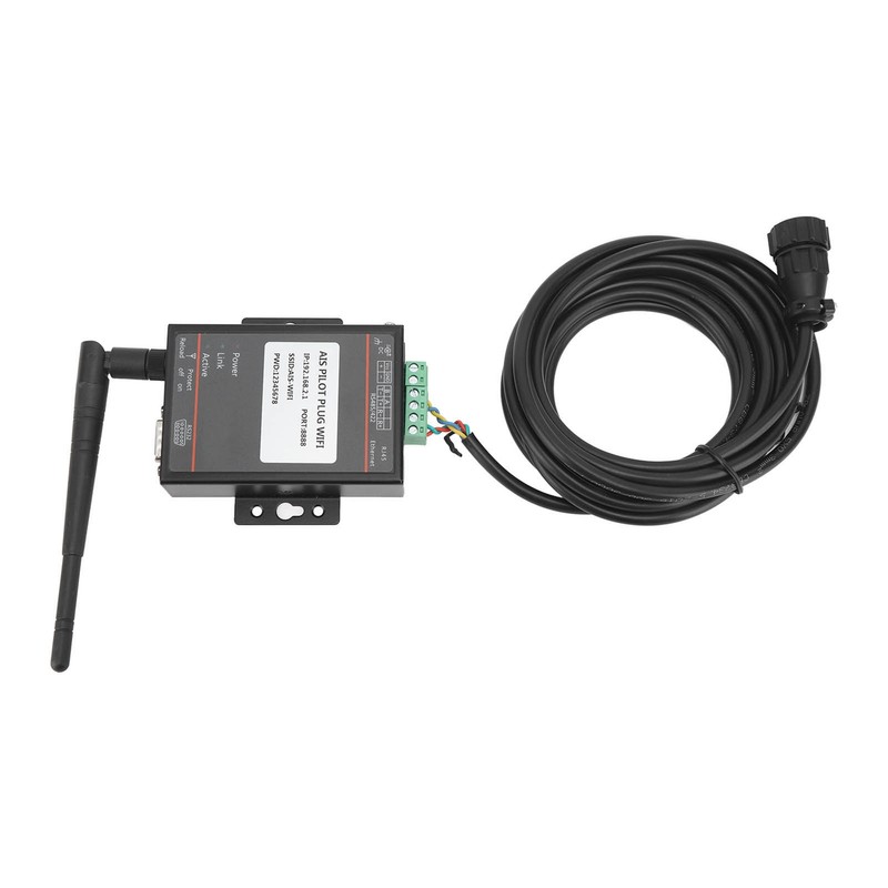 AIS Pilot Plug Cable Connector Aluminum Alloy Housing Strong Signal