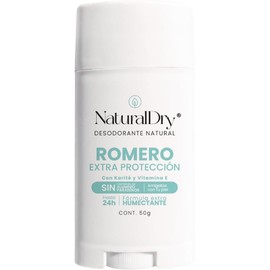 NaturalDry Desodorante Natural Extra Protección Romero 50g