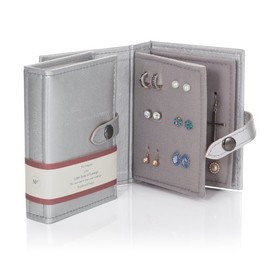 Small Size SILVER - Little Little Book of Earrings - A Small Book for Keeping Your Earrings Safe!