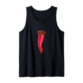 Corno Ionian Horn Red Chilli Neapolitan good luck charm Gift Tank Top