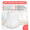 CRB Fashion Waist Apron Kitchen Cooking Restaurant 100% Cotton Bistro
