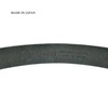 KIETH LI1003-19BLACK 1-Piece Leather Thick Belt, Wild Leather, Black, 1.4