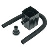 FloPlast RVS1B RVS1B-Black Rainwater Diverter (Conects to 65MM Square and
