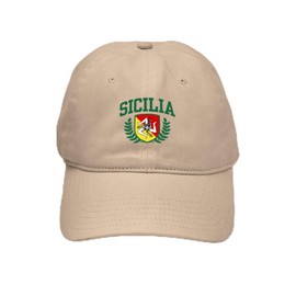 CafePress Sicilia Cap Unique Adjustable Baseball Hat
