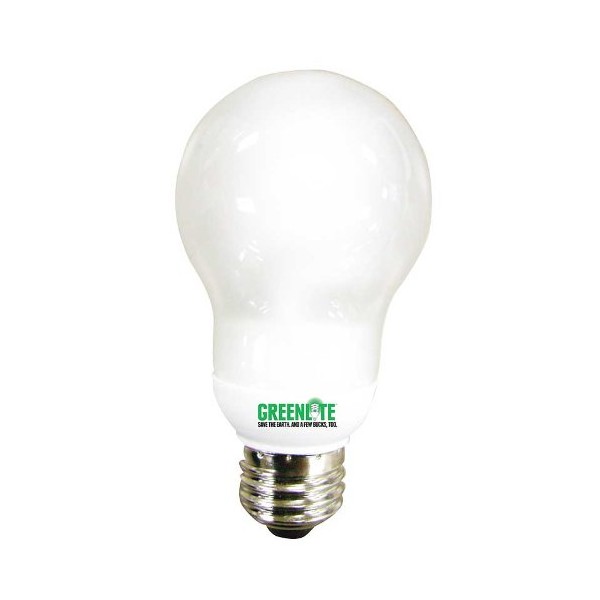 Greenlite Lighting 14W/ELX 14-Watt A-Type Household CFL Bulb, Soft White