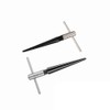 T Handle Tapered Reamer Set, 1/8"-1/2" & 3/16"-5/8" Straight Flute