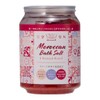 Moroccan Bath Salt Bottle Can, Damask Rose (8.8 oz (250