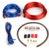 Suuonee Audio Amplifier Cable Set, Car Audio Subwoofer Amplifier Speaker