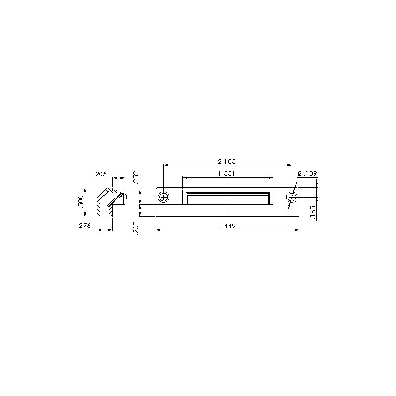 VISION INDUSTRIES Set of 10 PCS WHITE WINDOW SASH WEEP